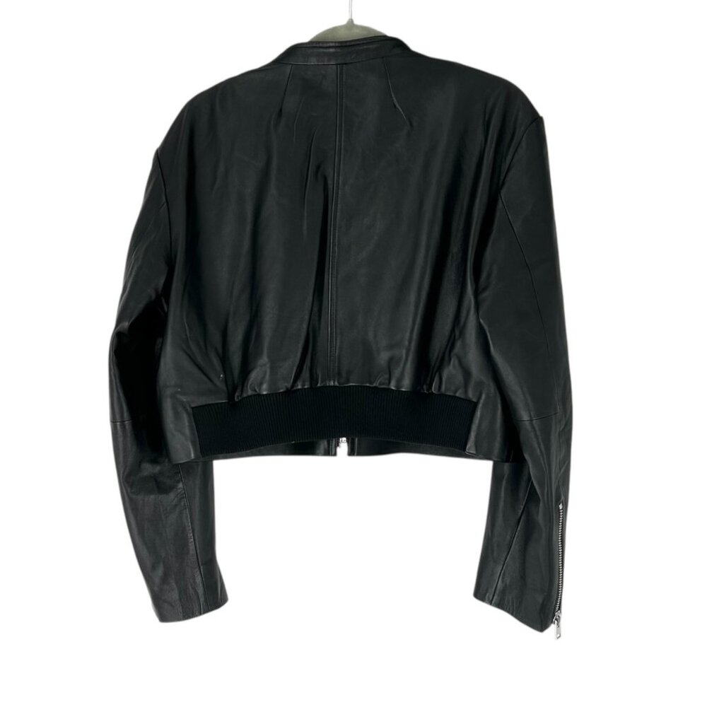 J. Crew Collection Jody Leather Lady Jacket - Picture 4 of 11